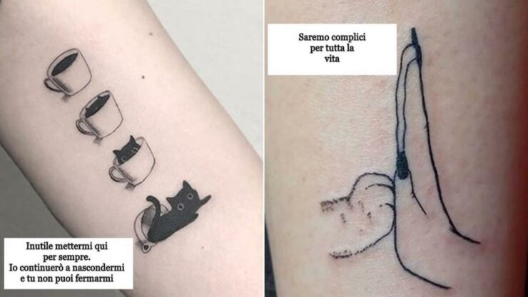 tatuaggio gattino