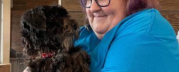 cane scappato donna disabile dolore