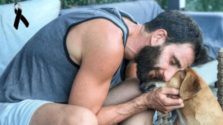 dani rovira dice addio al cane