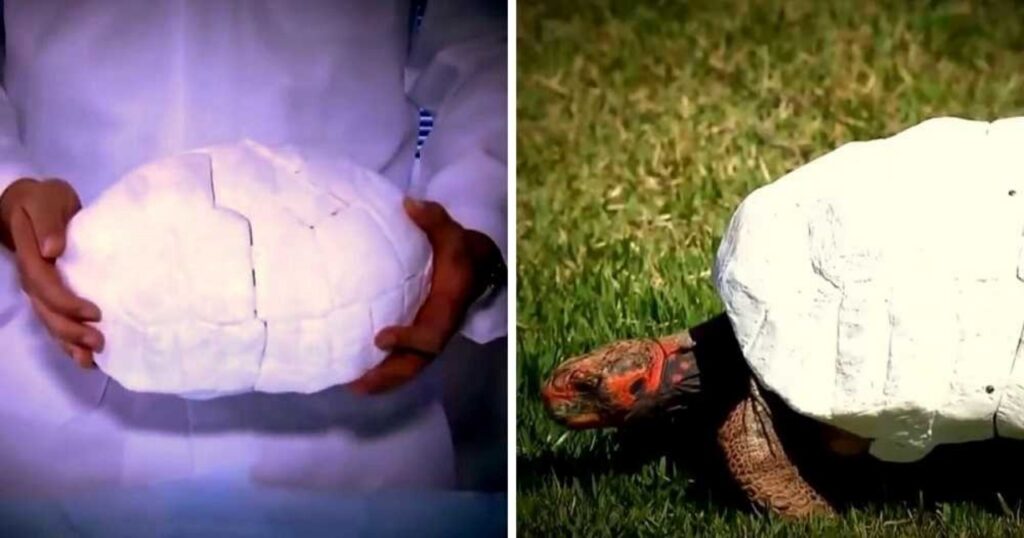 protesi guscio tartaruga