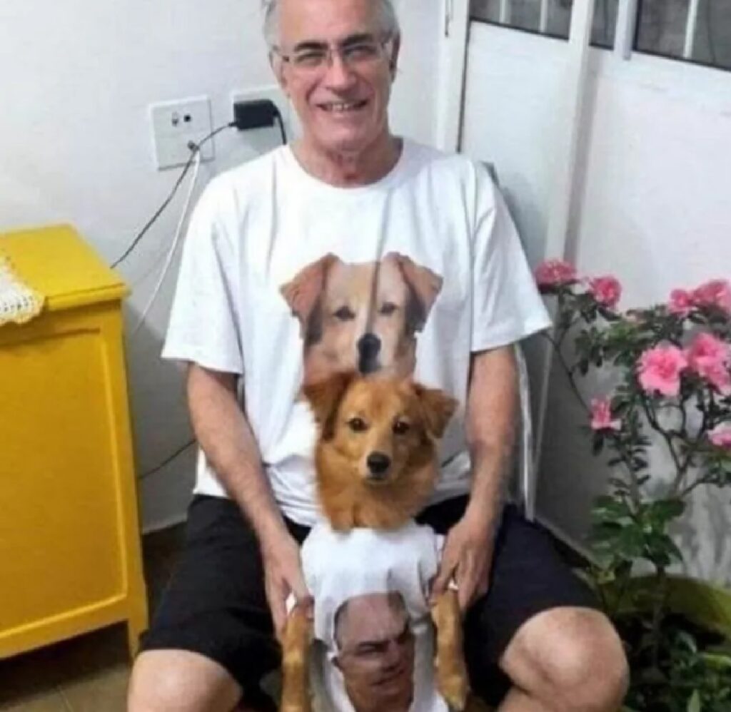 cane maglia con figura cane