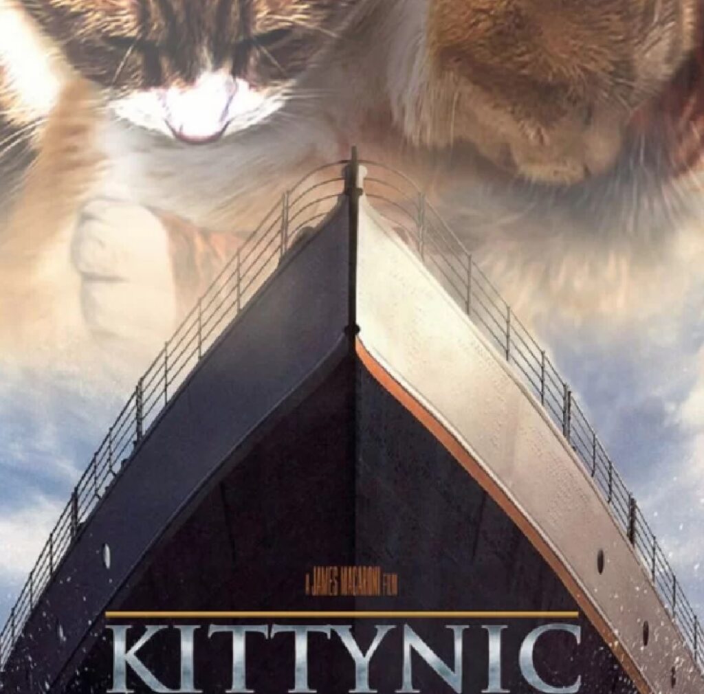 gatto attore titanic