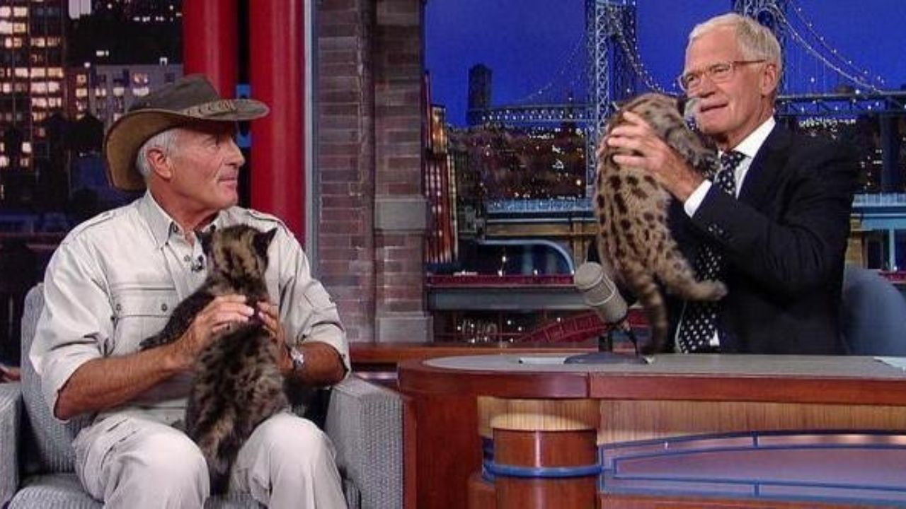 Jack Hanna ospite di David Letterman