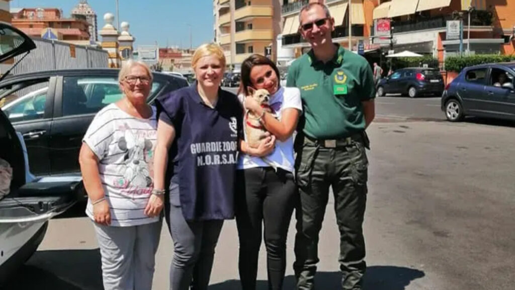 Fortunatamente l’ha trovato dopo otto lunghi anni 