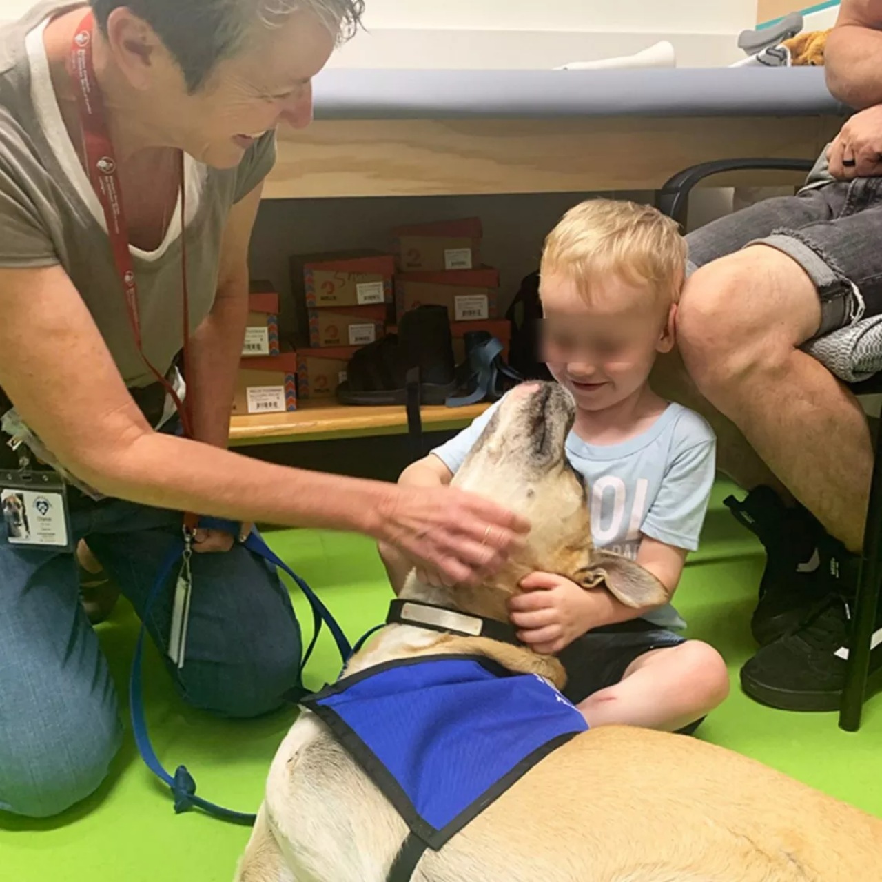 Cane da terapia per bambini